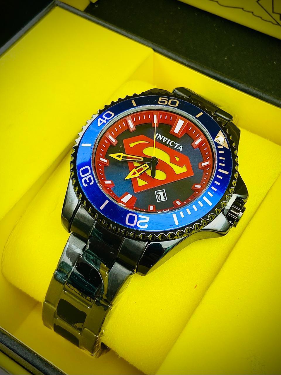 Reloj Para Hombre Invicta superhéroes Tipo AAA