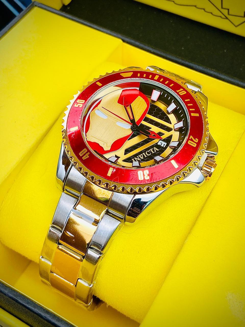 Reloj Para Hombre Invicta superhéroes Tipo AAA