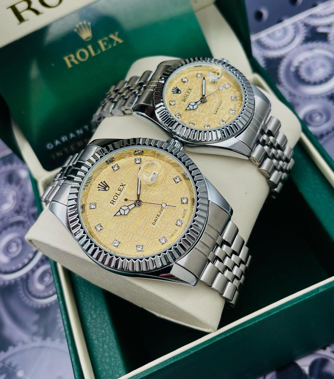 Reloj Para Pareja Rolex Tipo AAA Referencia DateJust
