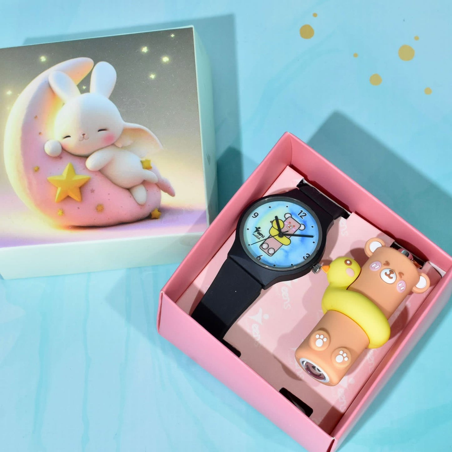 Reloj Niña Kit Cepillo