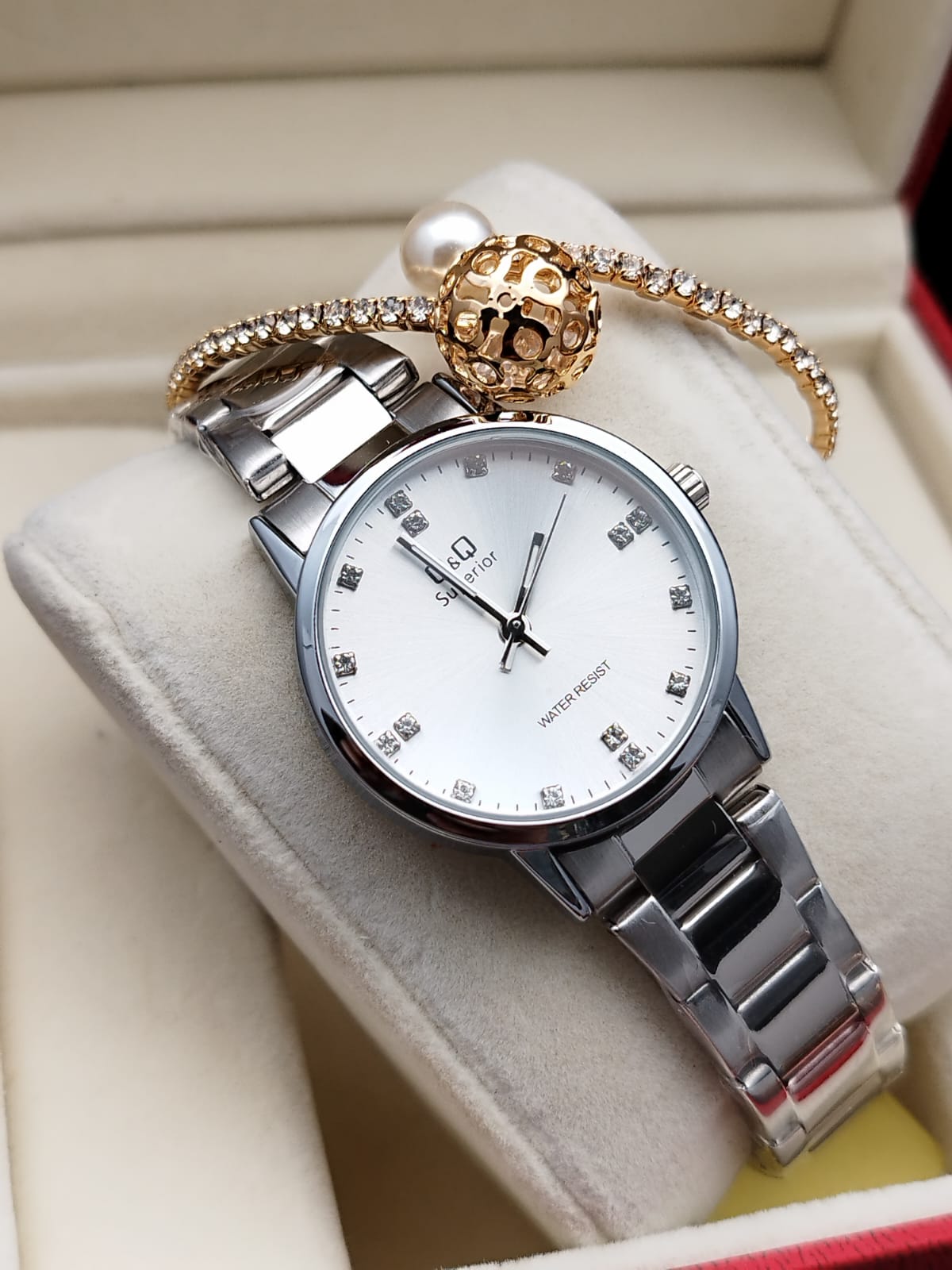Reloj Para Dama Q&Q Nueva Colección Puntos Dobles