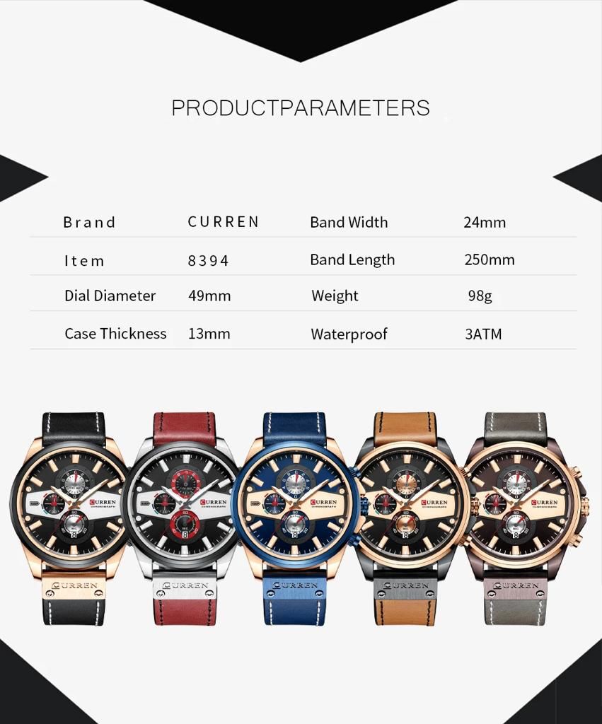 Reloj Para Hombre Marca Curren Referencia 8394