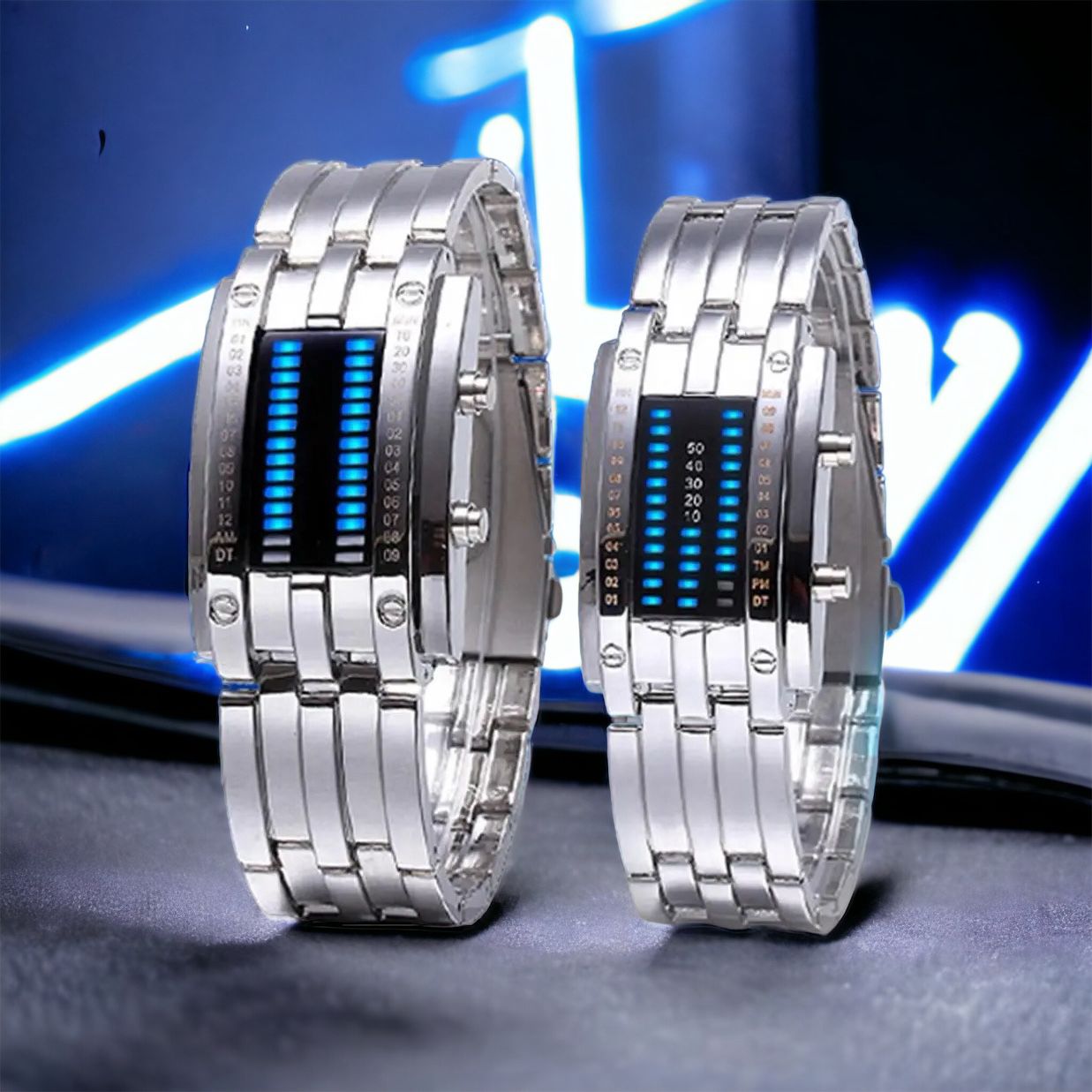 Reloj Para Parejas Led Marca Skmei Referencia 0926