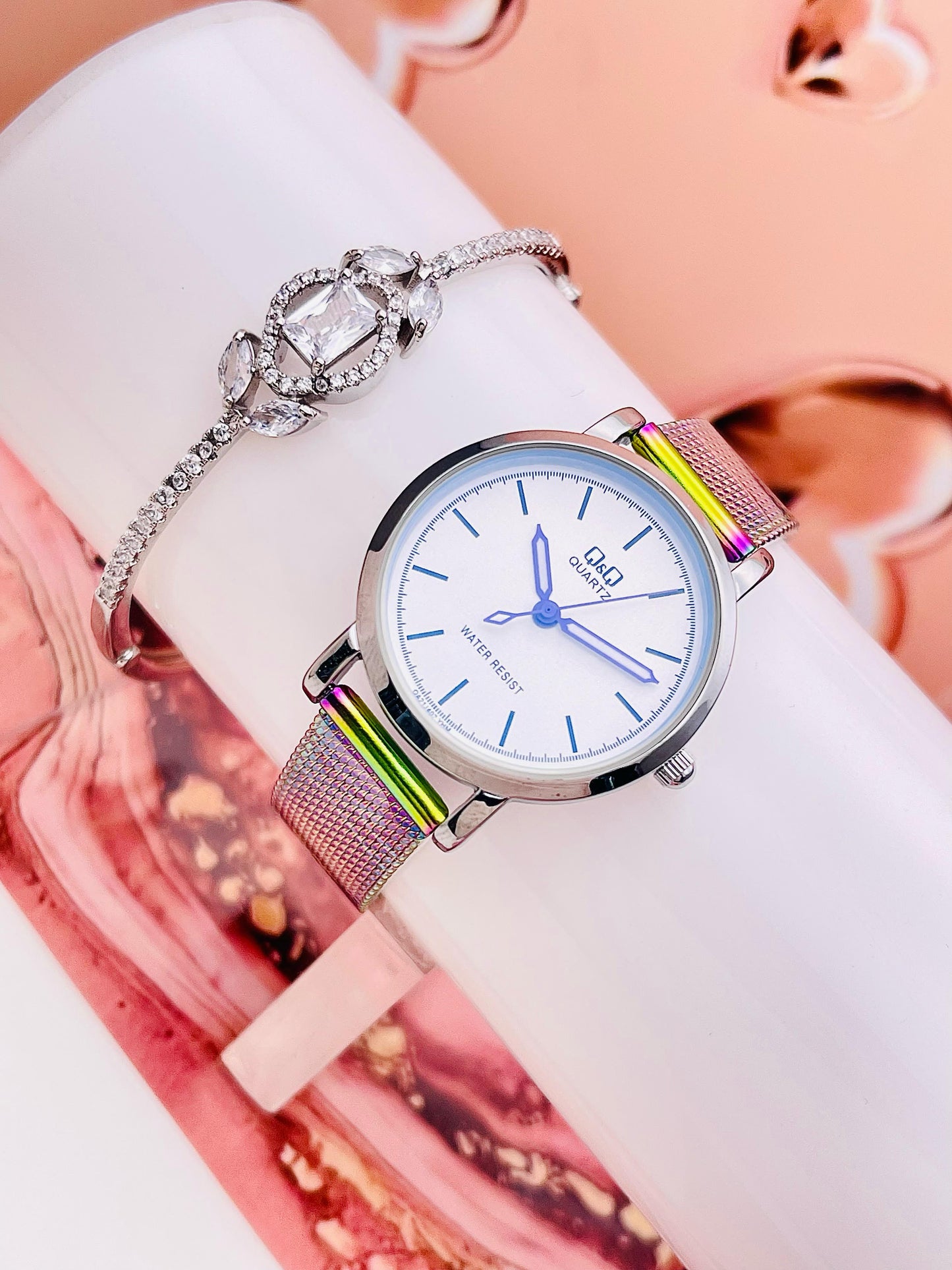 Reloj para Dama Q&Q Referencia Style Yess Lady