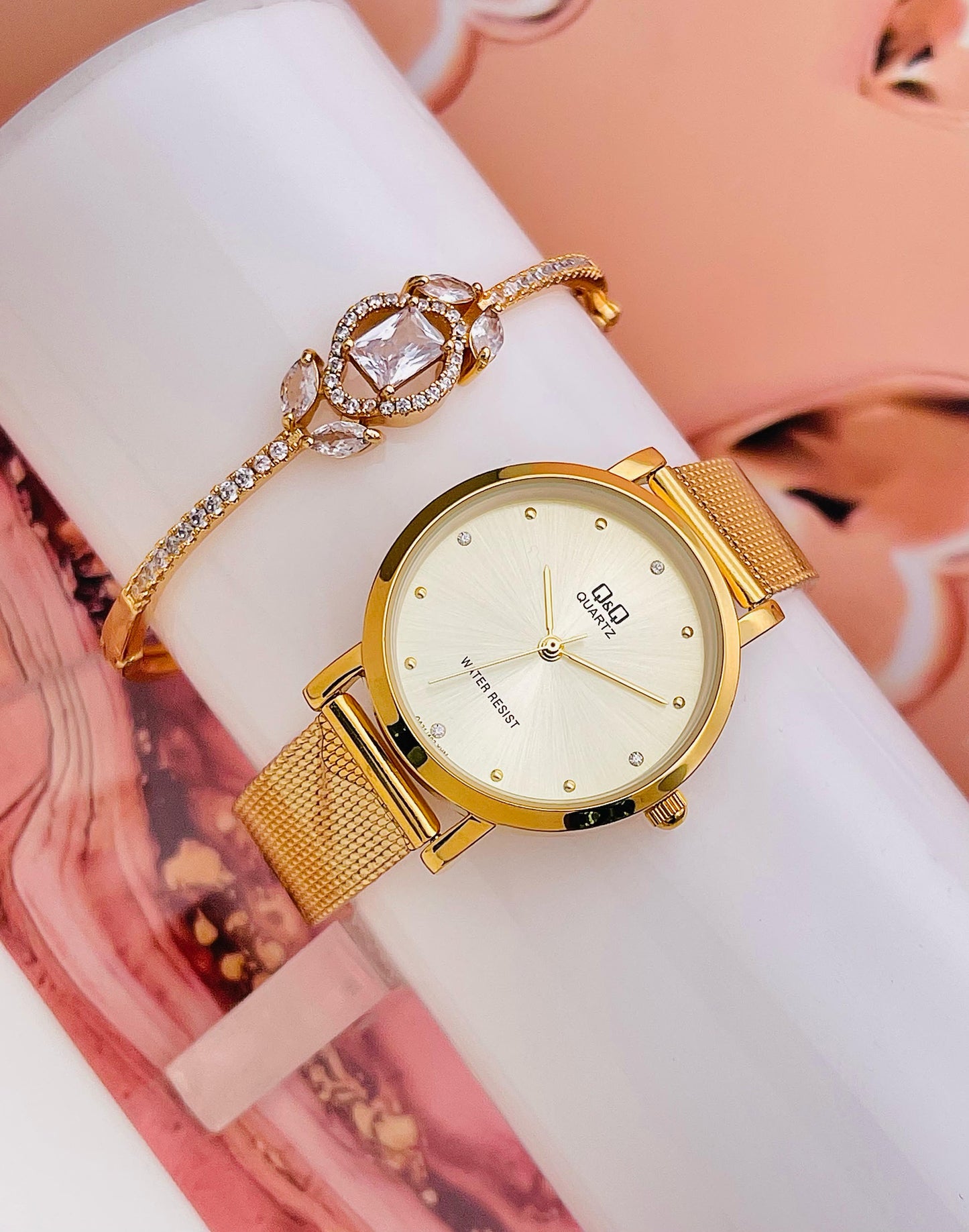 Reloj para Dama Q&Q Referencia Style Yess Lady