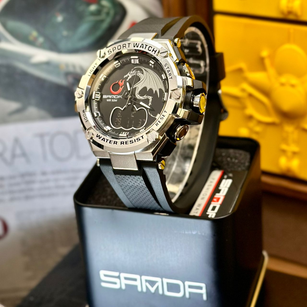 Reloj Para Hombre Sanda Dragón