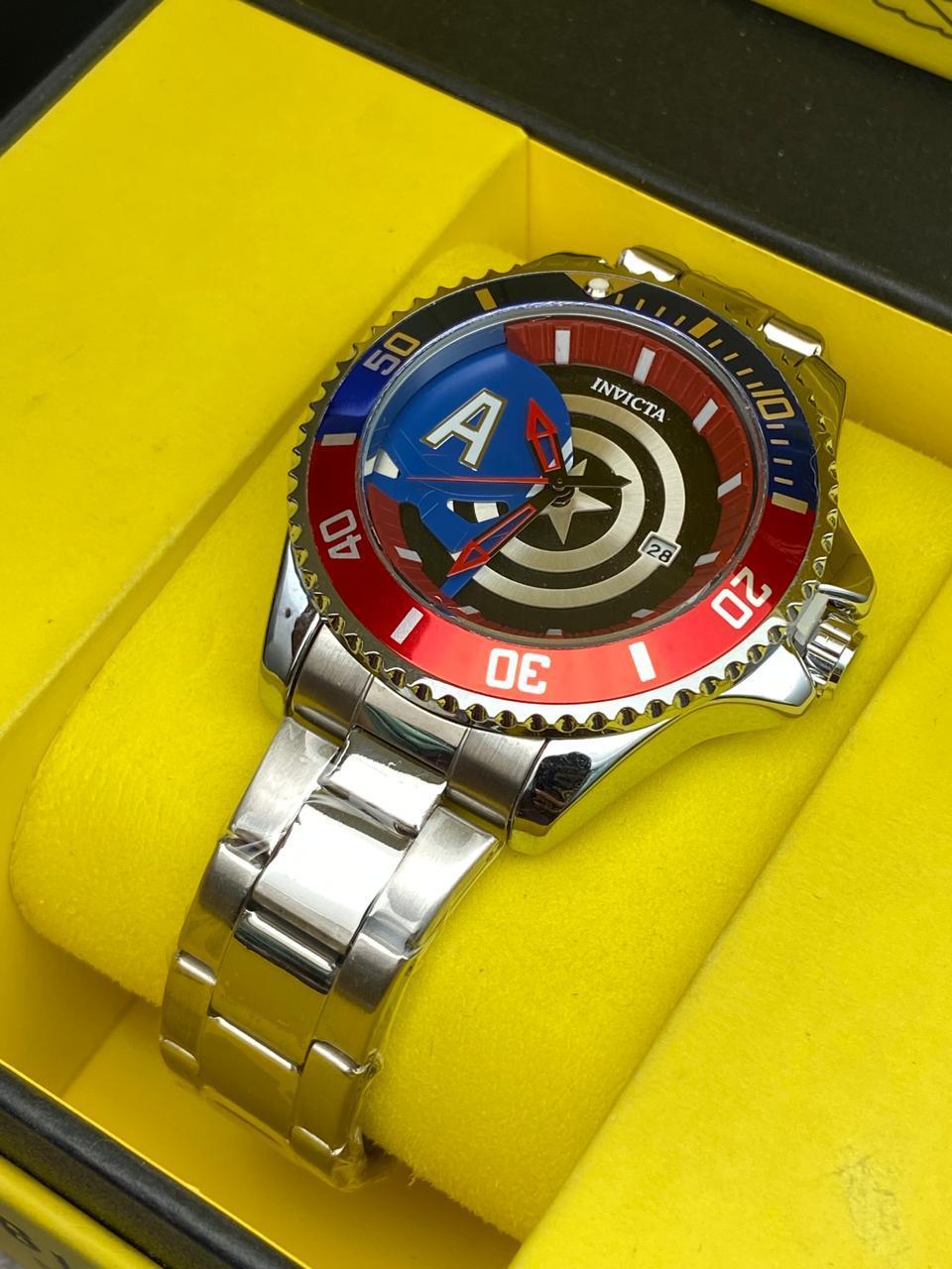 Reloj Para Hombre Invicta superhéroes Tipo AAA