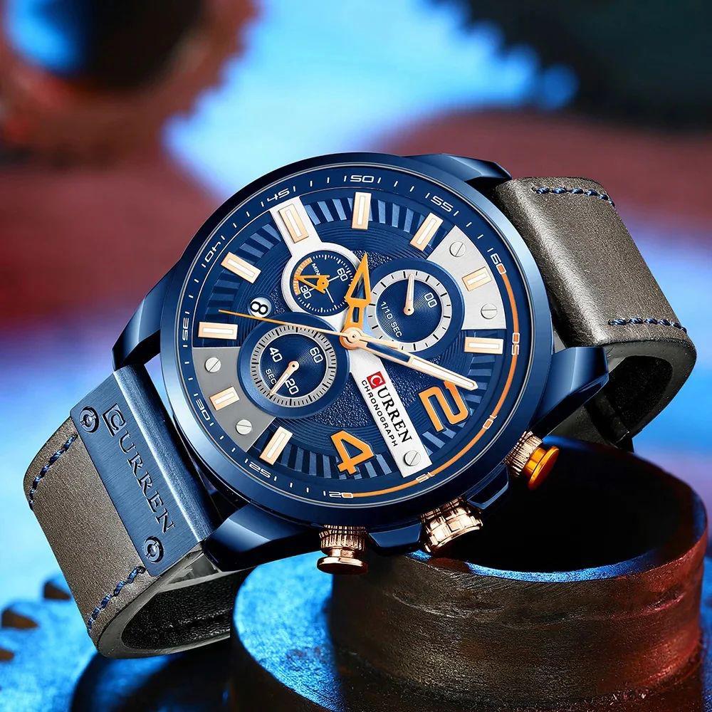 Reloj Para Hombre Original Marca Curren Referencia 8393