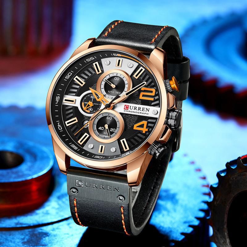 Reloj Para Hombre Original Marca Curren Referencia 8393