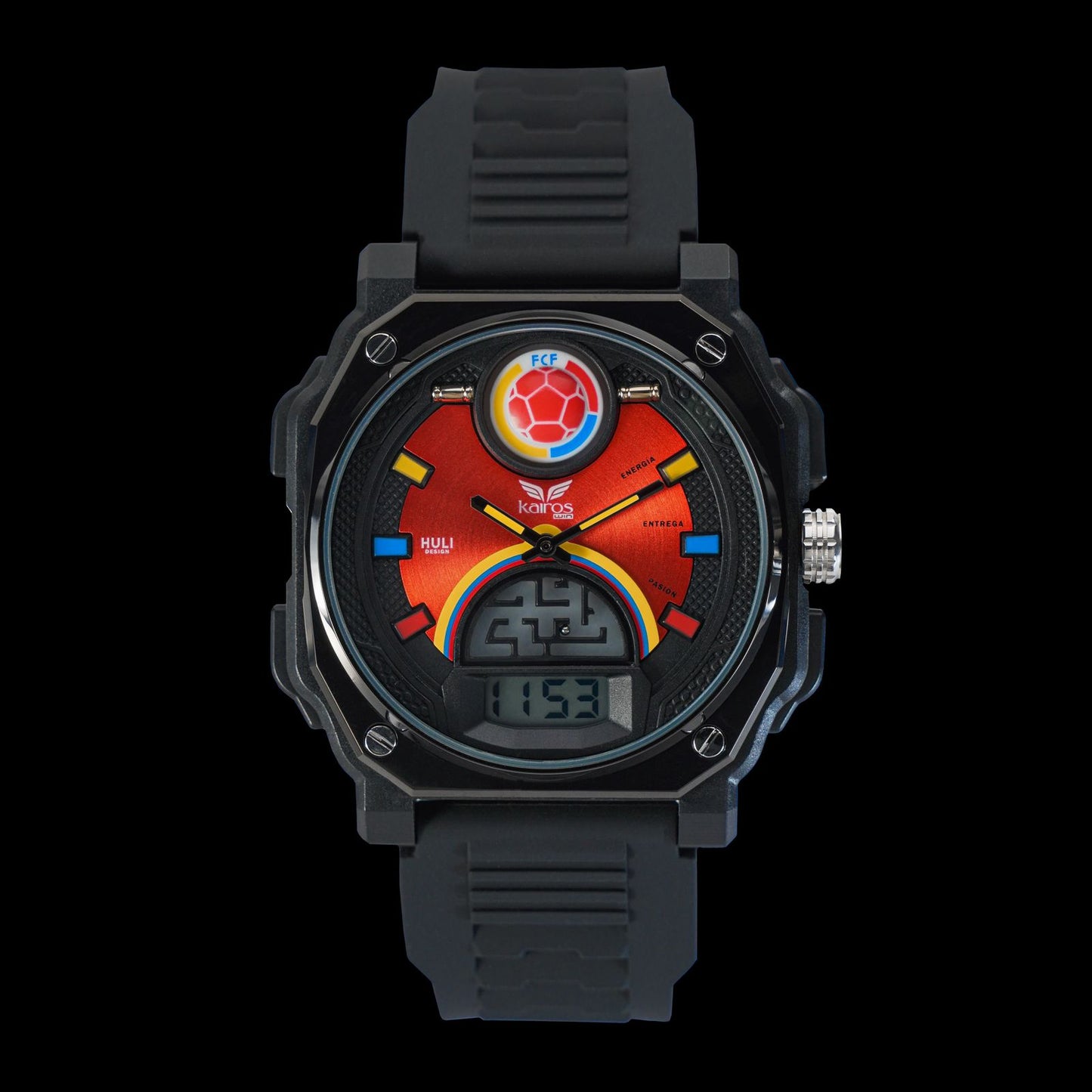 Reloj para Hombre Original Kairos Oficial Selección Colombia Referencia COL8383