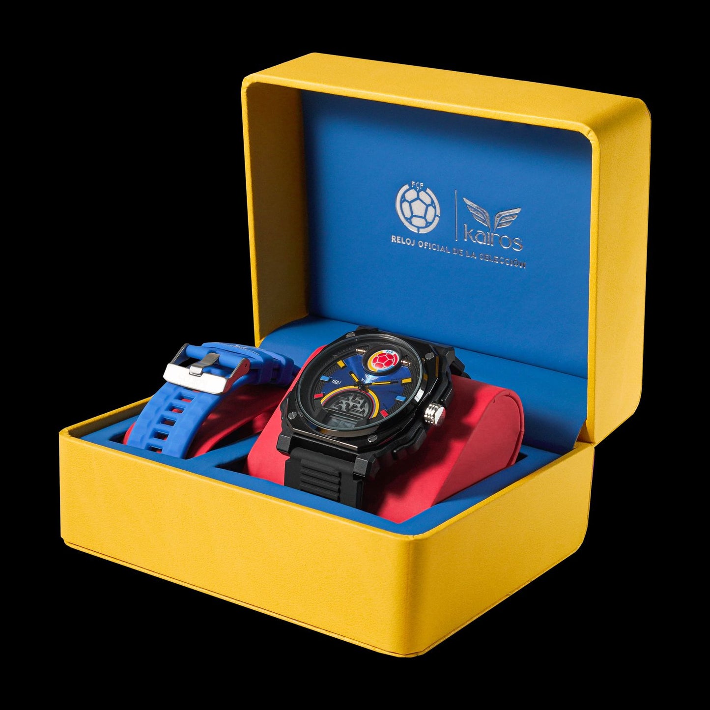 Reloj para Hombre Original Kairos Oficial Selección Colombia Referencia COL8383