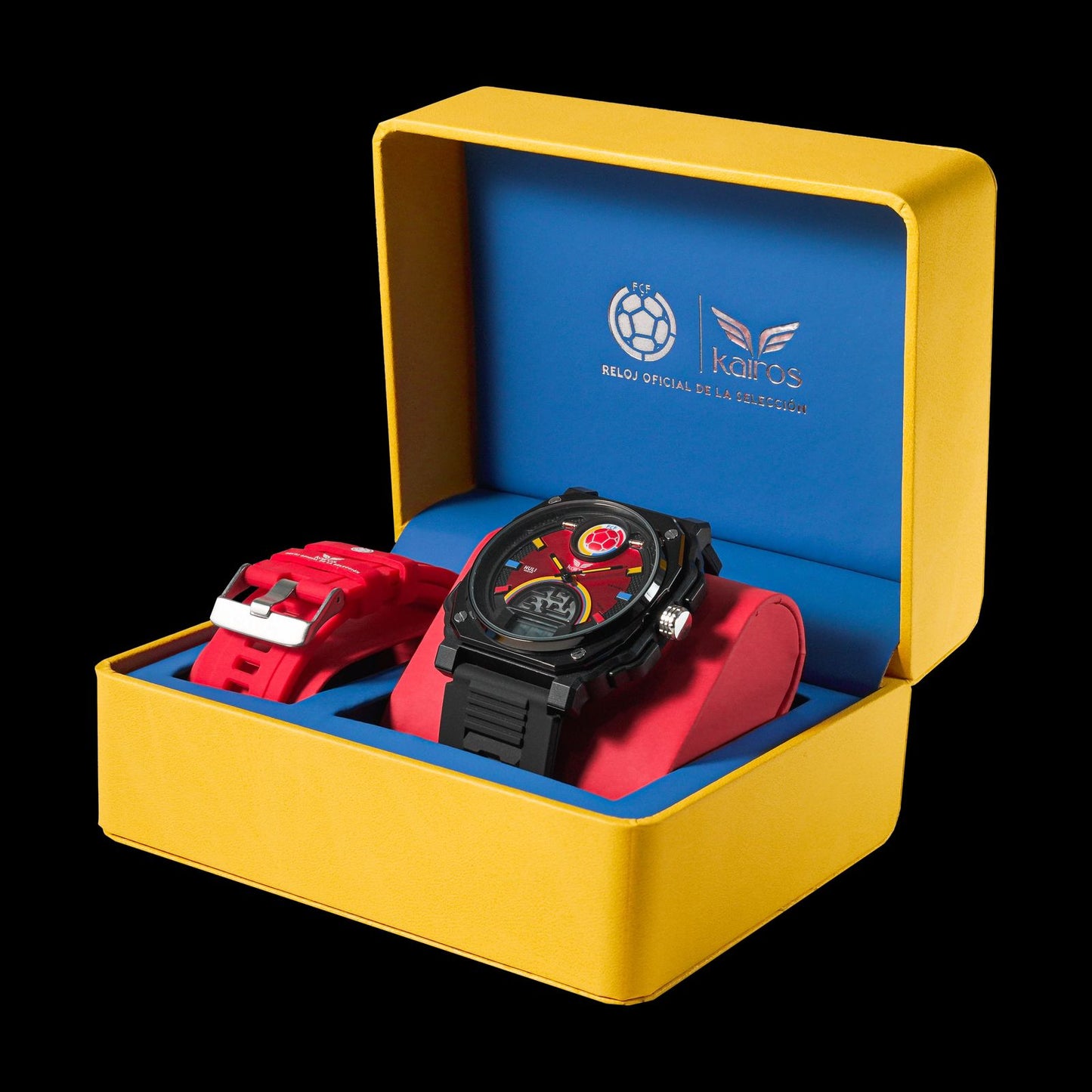 Reloj para Hombre Original Kairos Oficial Selección Colombia Referencia COL8383