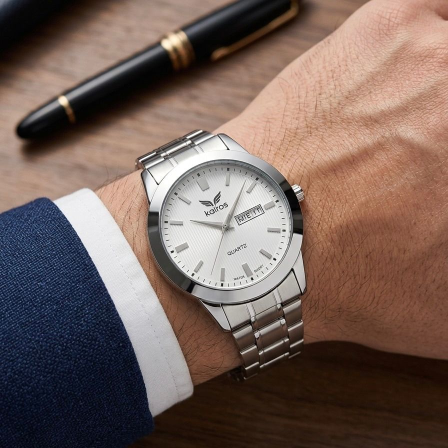 Reloj Para Hombre Original Marca Kairos Calendario Integrado