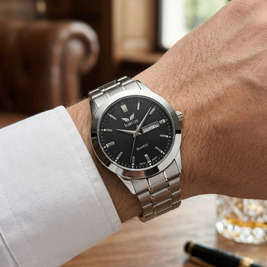 Reloj Para Hombre Original Marca Kairos Calendario Integrado