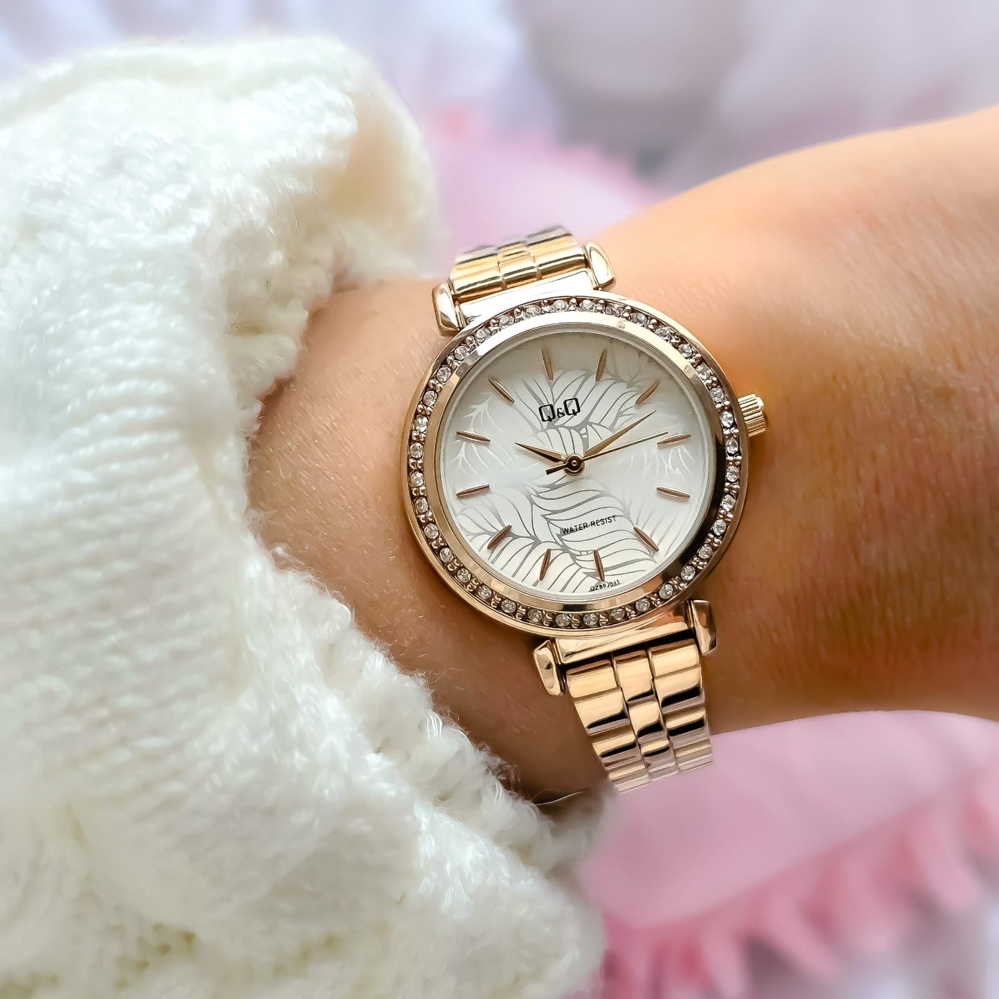 Reloj Para Mujer Q&Q Original Referencia QZ89J