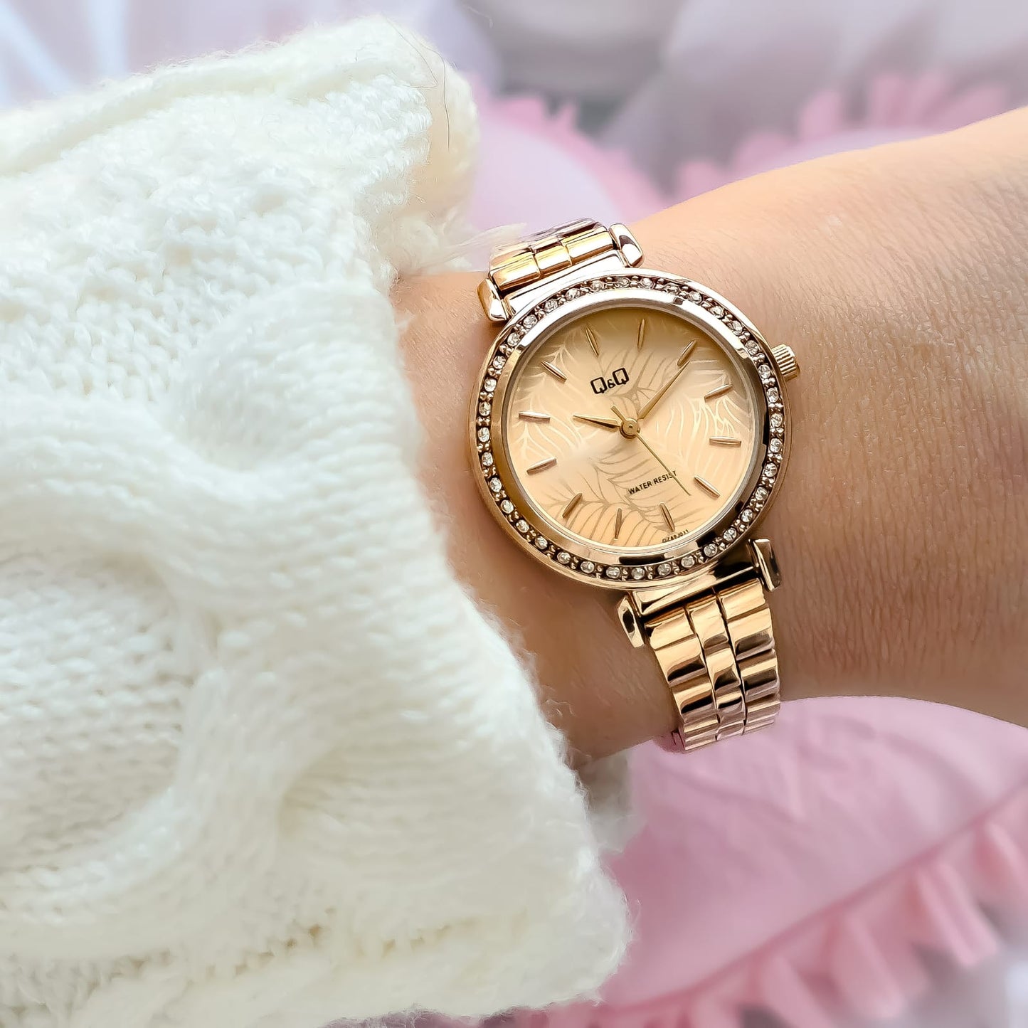 Reloj Para Mujer Q&Q Original Referencia QZ89J