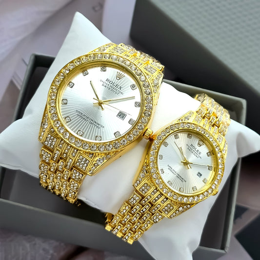 Reloj Para Parejas Rolex Cubano Tipo AA