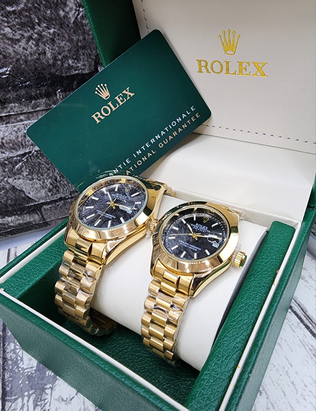 Reloj Para Pareja Rolex Tipo AAA Referencia Perpetual DateJust