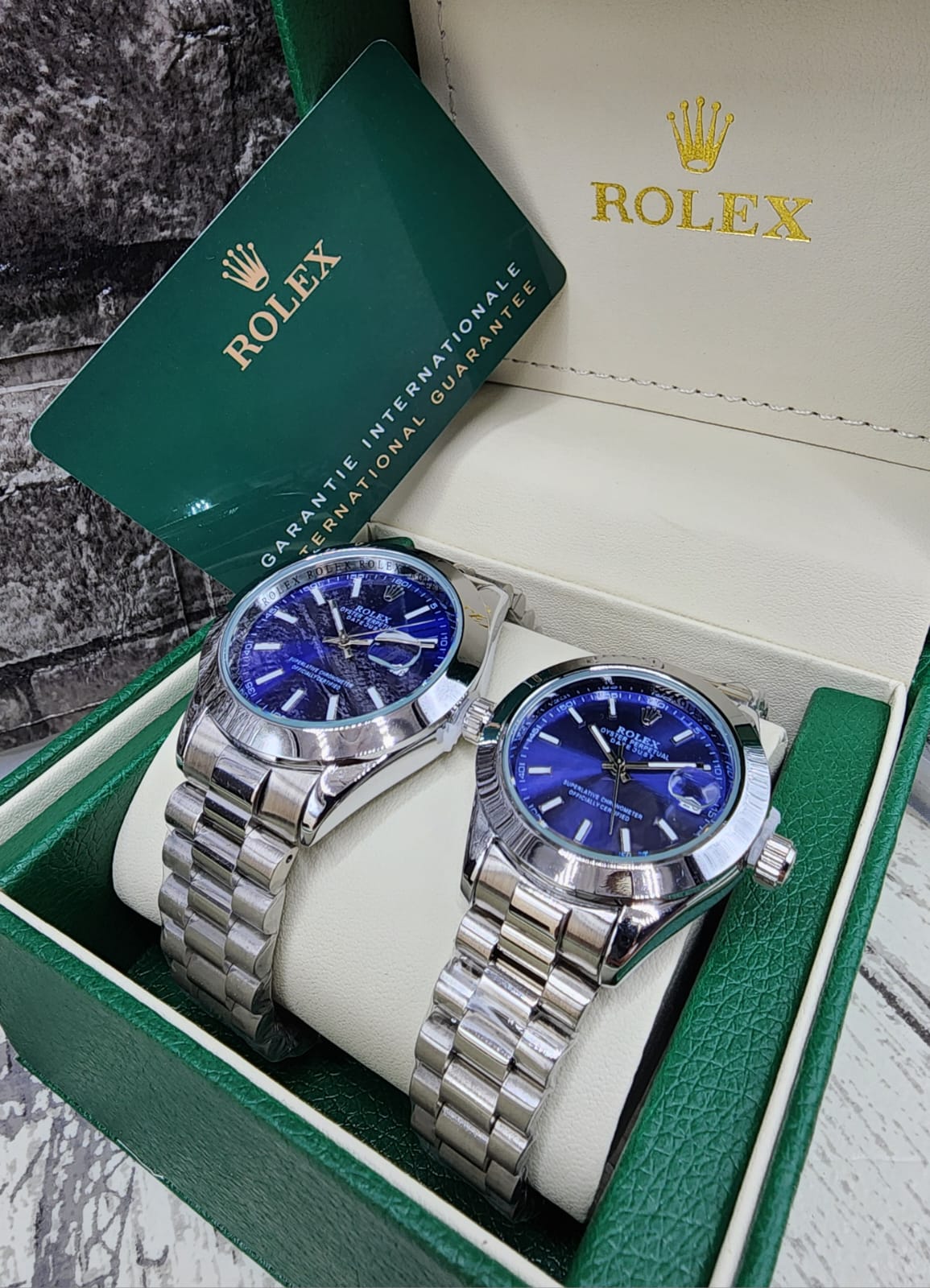 Reloj Para Pareja Rolex Tipo AAA Referencia Perpetual DateJust