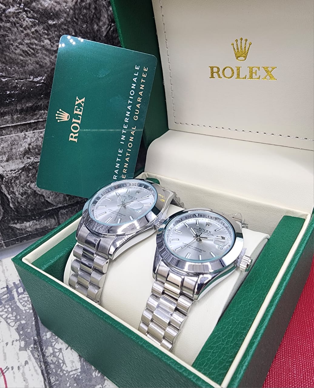Reloj Para Pareja Rolex Tipo AAA Referencia Perpetual DateJust