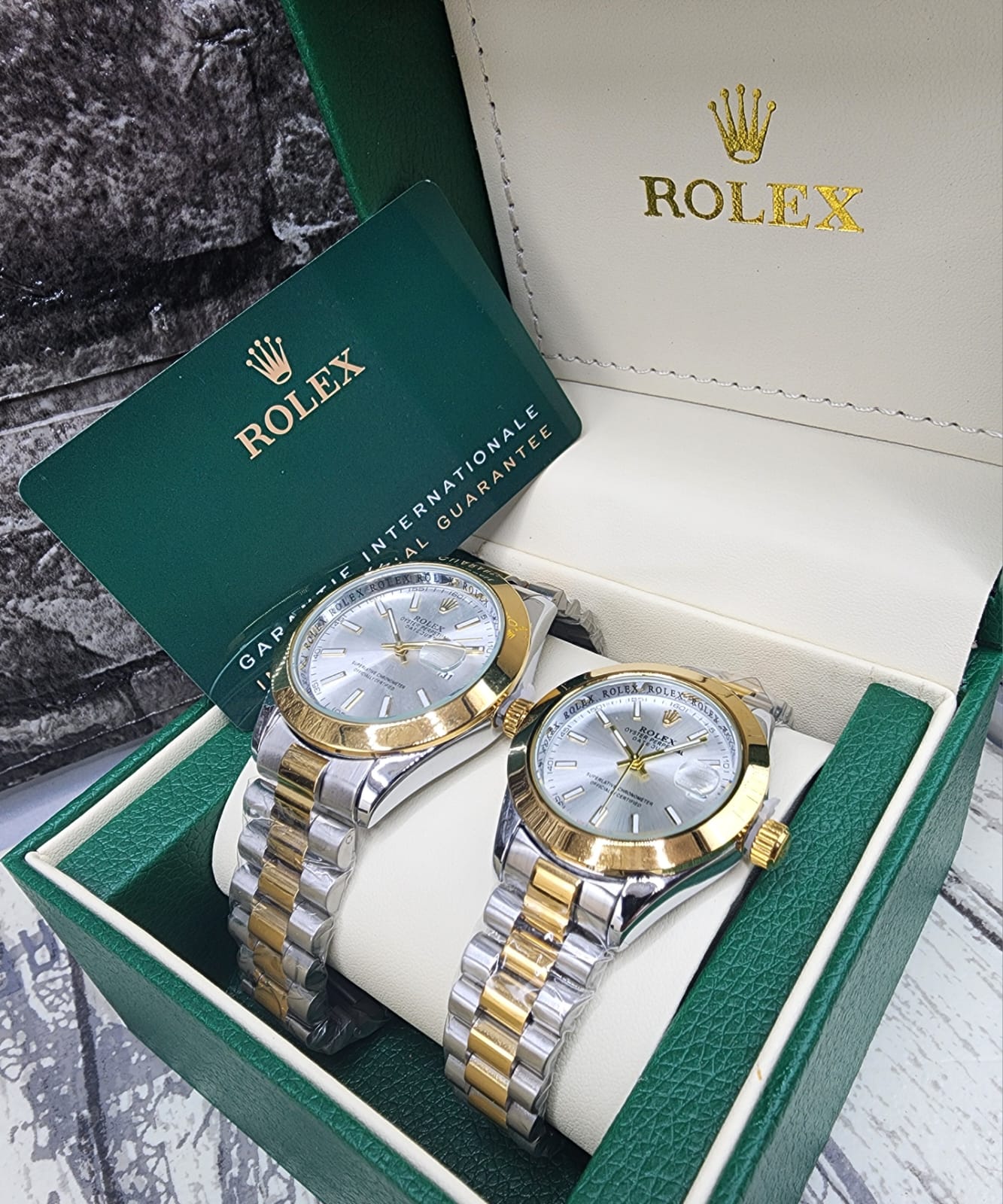Reloj Para Pareja Rolex Tipo AAA Referencia Perpetual DateJust