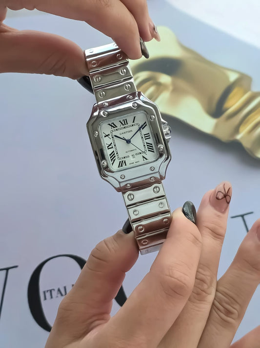Reloj Para Mujer Santos De Cartier Tipo A