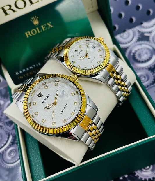 Reloj Para Pareja Rolex Tipo AAA Referencia DateJust