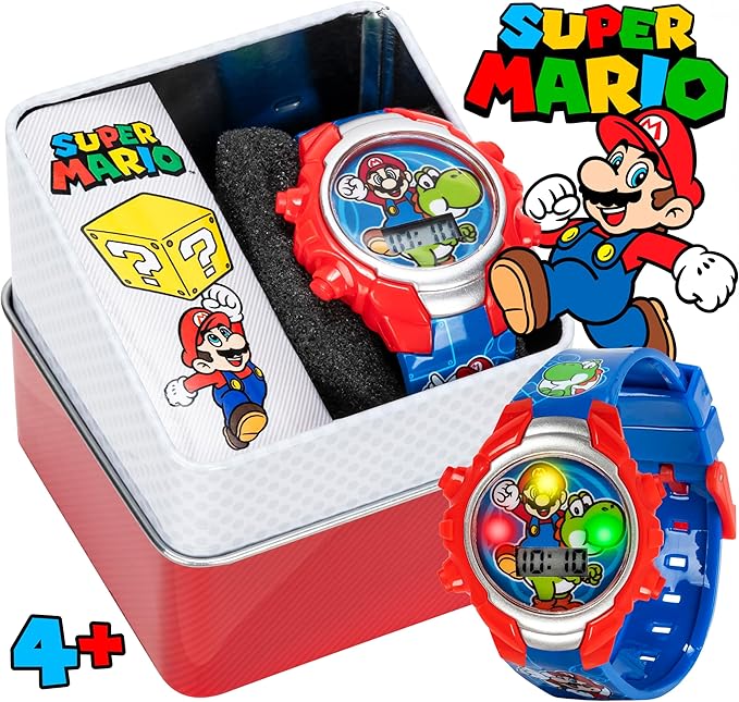 Reloj para Niños Super Mario Bros Nintendo