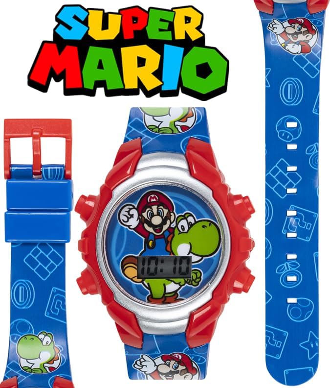 Reloj para Niños Super Mario Bros Nintendo