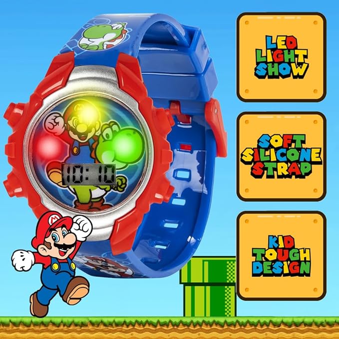 Reloj para Niños Super Mario Bros Nintendo