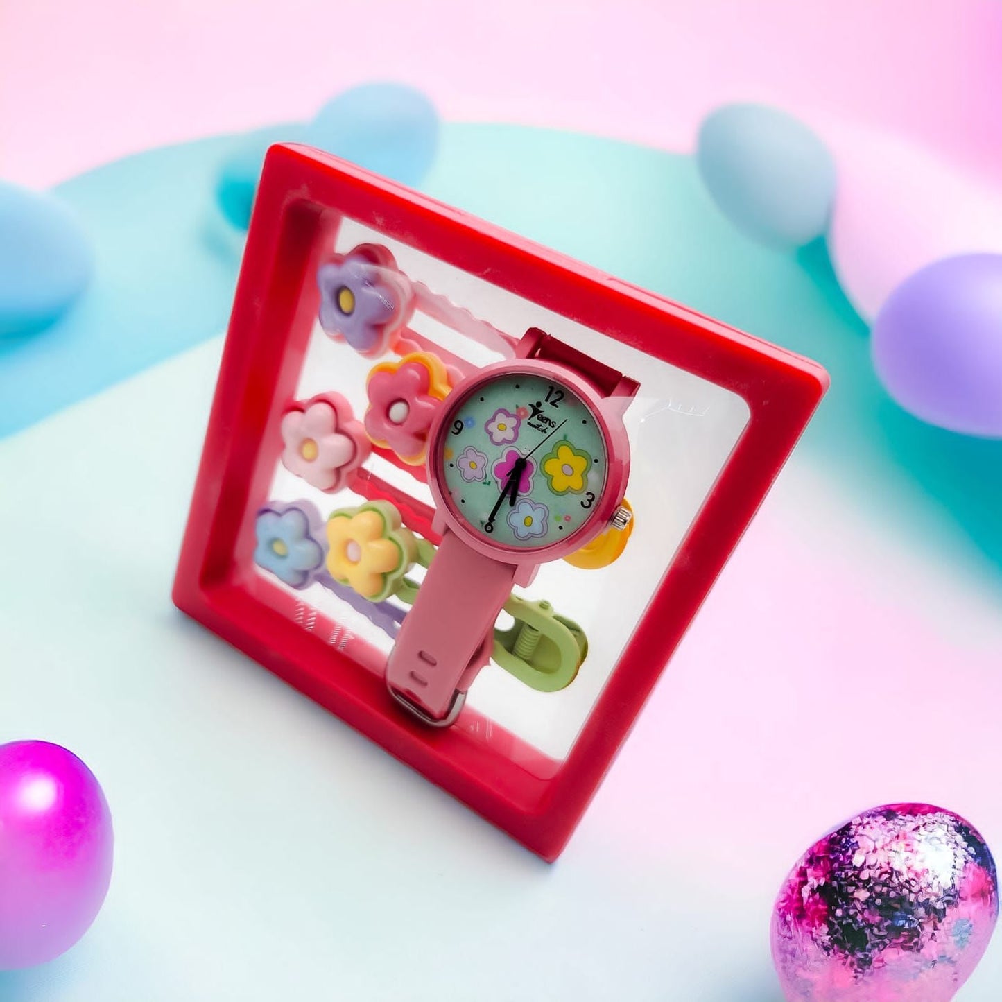 Reloj Para Niña + Kit Hebilla