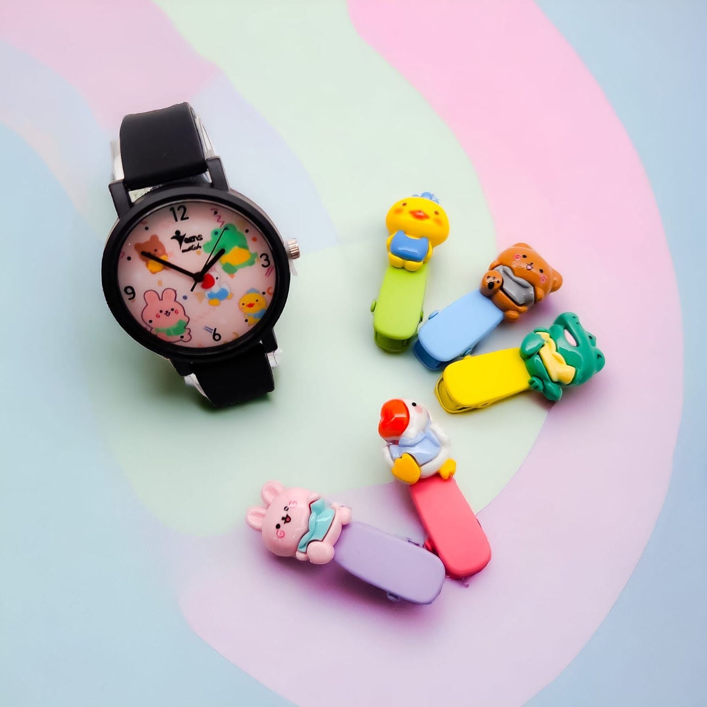 Reloj Para Niña + Kit Hebilla