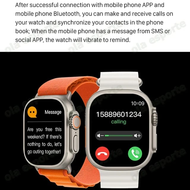 Smartwatch L8 Ultra Max Serie 8