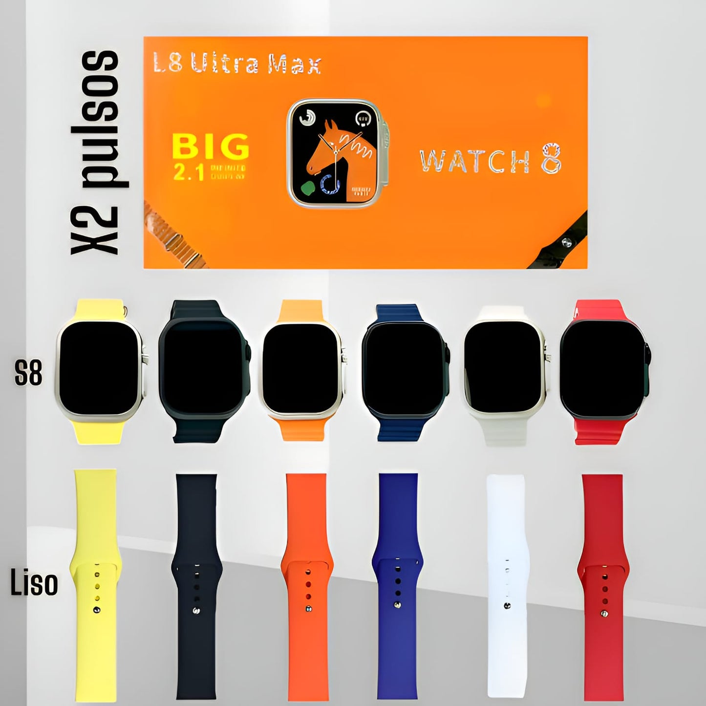 Smartwatch L8 Ultra Max Serie 8