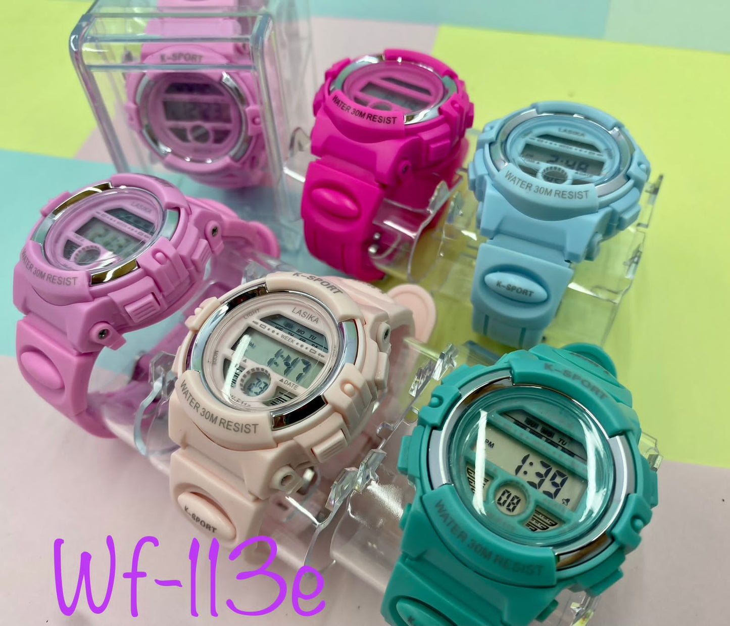 Reloj Digital Para Niños y Niñas