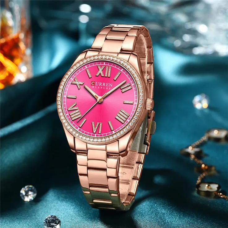 Reloj Para Dama Marca Curren Colección Marzo